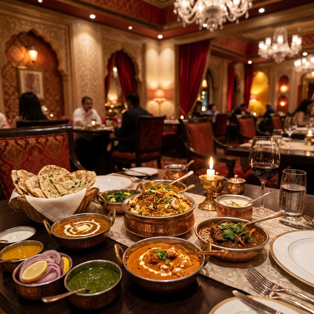 Sahil Palace Restaurant dining area